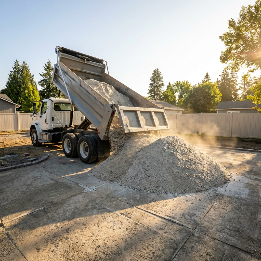 Crushed Concrete Paver Base