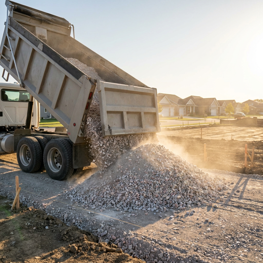 Crushed Concrete Road Base